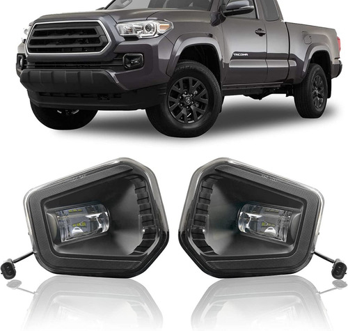 Par Faros Niebla Led Toyota Tacoma Trd Pro 2016- 2020