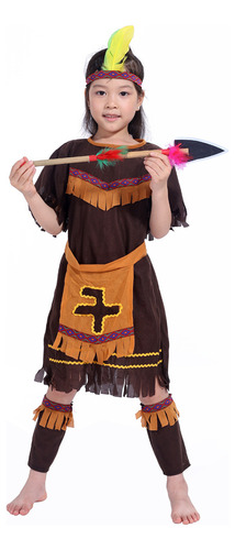 Halloween Cavernícola Nativo Americano Disfraz De Indio