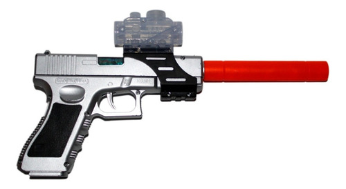 Pistola De Hidrogel Con Sileciador Tipo Gotcha (orbeez)