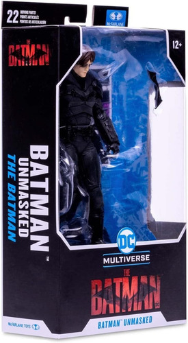 Dc Multiverse Figures The Batman 2022 Movie Batman Unmasked