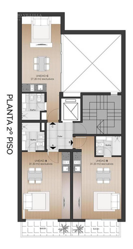 Imagen 2 de 10 de Departamento Monoambiente En Venta En Rosario