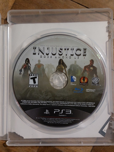 Ps3 Juego Injustice Gods Among Us Sony Playstation 3