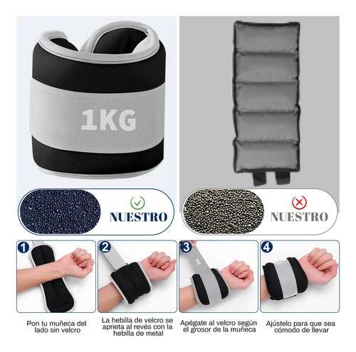 Polainas Para Tobillo, Pesas Para Tobillos, Polainas Para