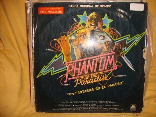 Vinilo Phantom Of The Paradise Un Fantasma En Al Paraiso Bs1