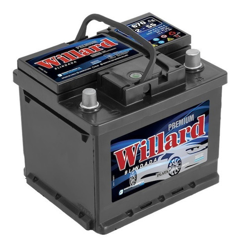 Imagen 1 de 3 de Bateria 12x55 Willard Ub670 Corolla, Gol Trend, Agile
