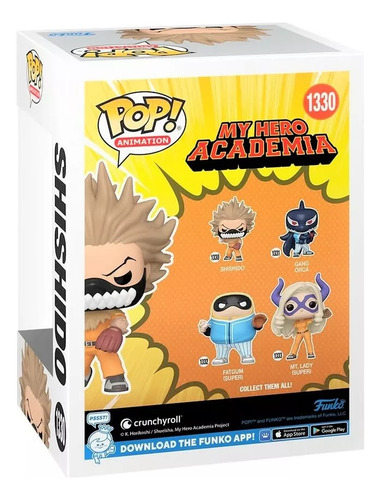 Funko Pop Shishido #1330 My Hero Academia Anime