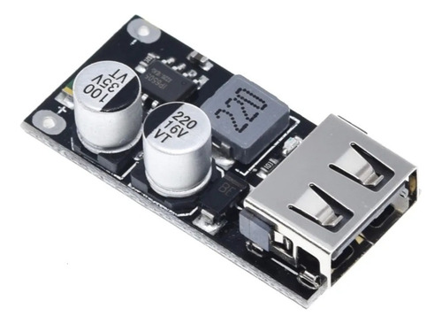 Modulo Convertidor Dc-dc Usb Qc3.0 Qc2.0 Carga Rapida 2 Pzas