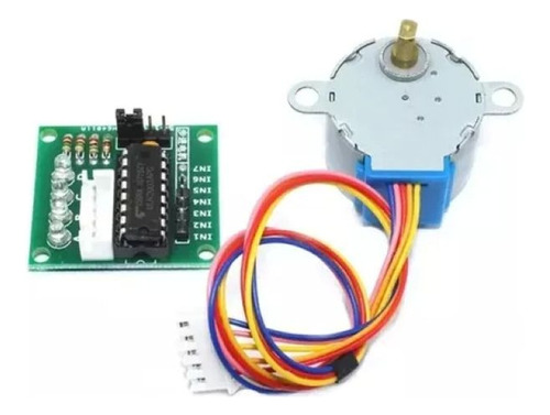 5 Pzas De Motor A Pasos 28byj-48 Con Driver Unl2003, Arduino