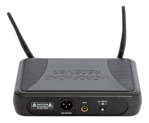 Imagen 4 de 11 de Microfono Inalambrico Profesional Vhf Parquer