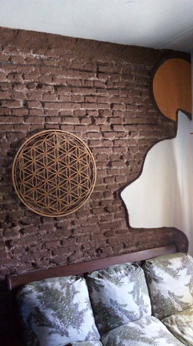 Geometria Sagrada Arteterapia Flor De La Vida 90cm