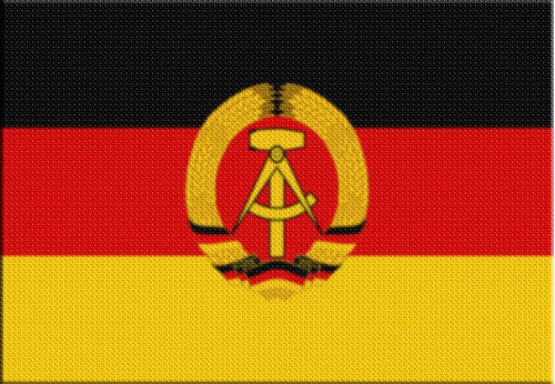 Parche Termoadhesivo Bandera Alemania Democratica