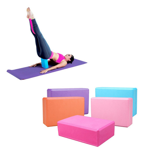 Ladrillo Bloque De Goma Eva Yoga Pilates