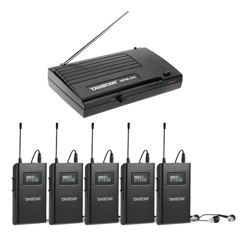 Takstar Wpm-200 Uhf - Sistema Inalámbrico Para Monitor (50 M