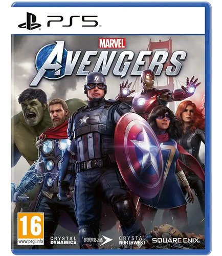 Juego: Marvel's Avengers, Edición Estándar, Ps5