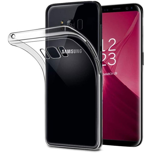 Funda Para Samsung Galaxy S8, Transparente/silicona/flexi...