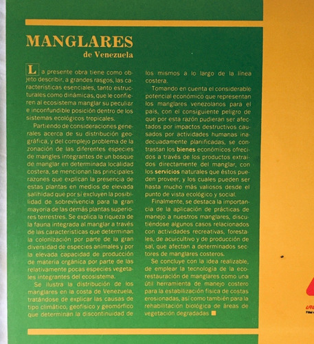 Manglares De Venezuela ( Cuadernos Lagoven) (Usado)