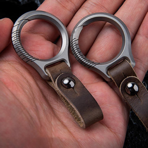 2 Hebillas De Llavero De Coche Clip De Llave De Lujo Para