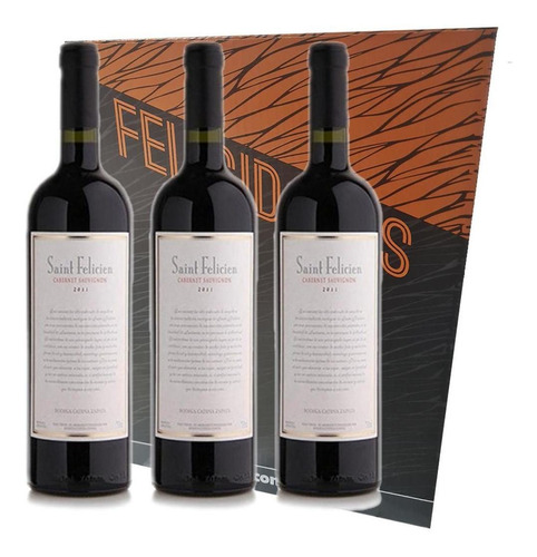 Estuche Regalo X3 Vino Saint Felicien De Catena Zapata