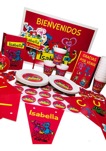 Cotillón Infantil Personalizado X 15  Poppy Playtime