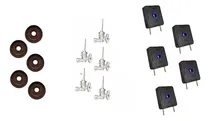 Comprar 5 Borrachas,registros Ramal E Interruptores Cooktop Fischer