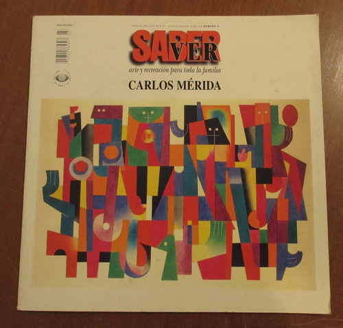 Libro Revista Arte Pintura Saber Ver Carlos Merida