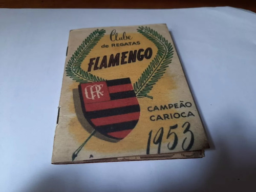 Album Flamengo Campeão Carioca De 1953