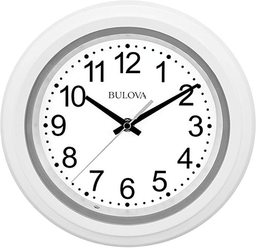 Reloj Bulova De Pared Con Luz Clocks Vintage Retro C4865