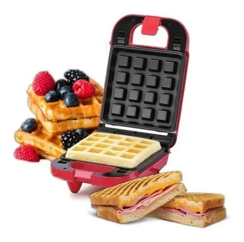 Maquina Multigrill 3 In 1 Waffle Grill E Sanduicheira 127 V 127V