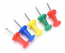 Comprar 50 Chinches Push Pins Para Pizarras Corcho Y Notas Chincheta