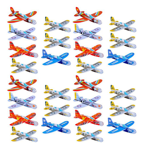 - Juguetes De Espuma Para Aviones Pequeños Lanzados A Mano,