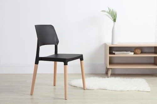 Imagen 4 de 5 de Pack X 4 Sillas De Comedor Milán | Contado