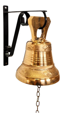 Sino De 3kg Parede Em Bronze Com Suporte De Ferro