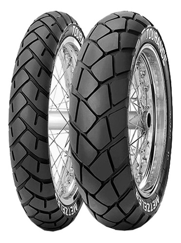 Imagen 1 de 9 de Kit Cubiertas Metzeler Tourance 110/80-19 Ctl+140/80-17 Ctl