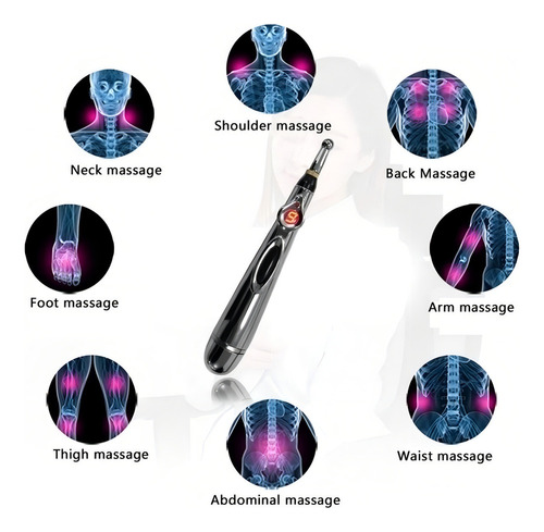 Nova Acupuncture Point Stimulator And Locator Pen Silver