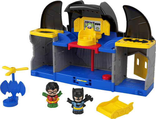 Fisher-price Little People Dc Super Friends Batcuave, Juego.