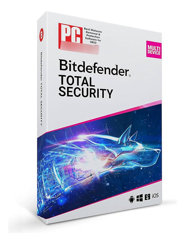 Bitdefender Total Security 5 Dispositivos 3 Meses 