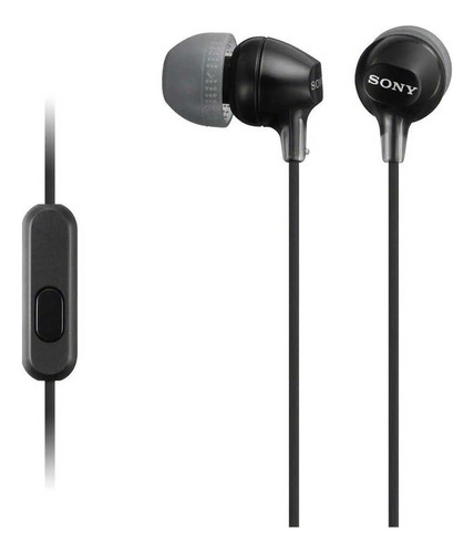 Auriculares In-ear Sony Ex Series Mdr-ex15ap  Negro