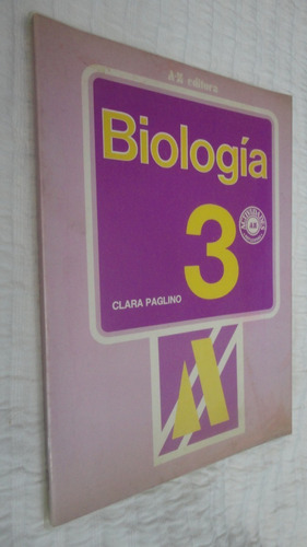 Biologia 3 - Clara Paglino -  Az Editora