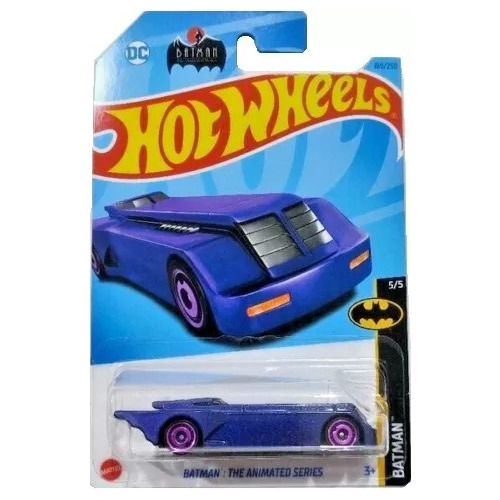 Hot Wheels Batmobile The Animated Series #169 2023 Violeta 