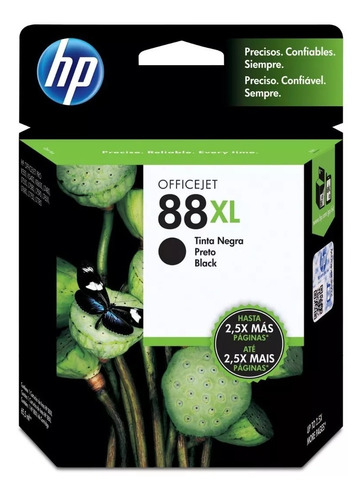 Cartucho Tinta Hp 88xl Negro Original:k550/k8600/l7550/l7650