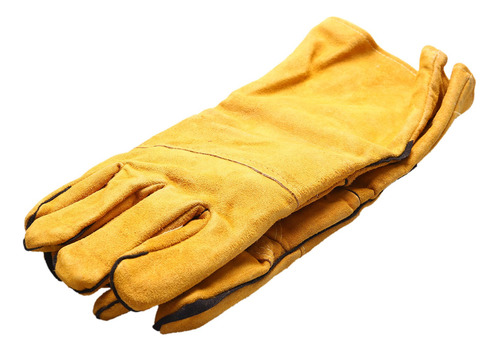 Guantes De Soldadura De Cuero De 14 Pulgadas Resistentes A L