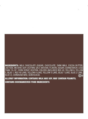 M&m' S Milk Chocolate Sharing Size 283.5g