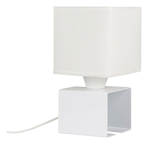 Lámpara Mesa Luz Led Velador Diseño Moderno Minimalista Cubo