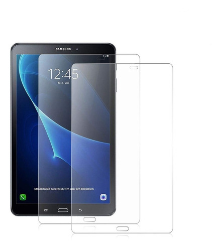 2 Pzs Cristal Templado Tablet Samsung Galaxy Tab A6 Sm-t280