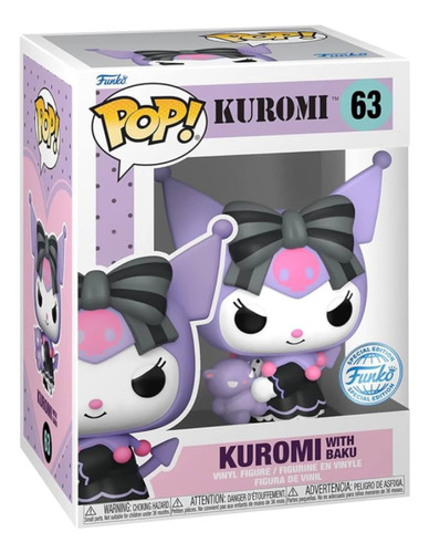 Funko Kuromi With Baku 63