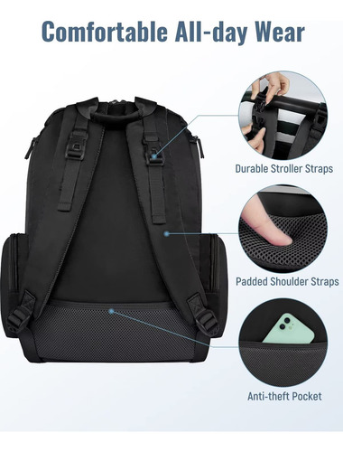 Ytonet Mochila De Pañales 1046 Blk