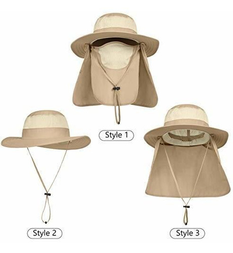 Imagen 2 de 7 de Lcztn Sombrero De Pesca Para Hombres Y Mujeres, Sombrero De