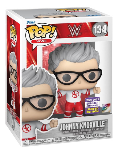 Funko Pop! Wwe: Johnny Knoxville 134 - Exclusivo Convención 