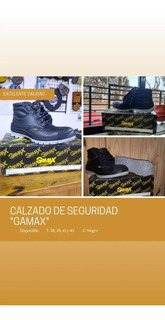 péndulo Feudal Inscribirse Gamax Calzado De Seguridad | MercadoLibre 📦