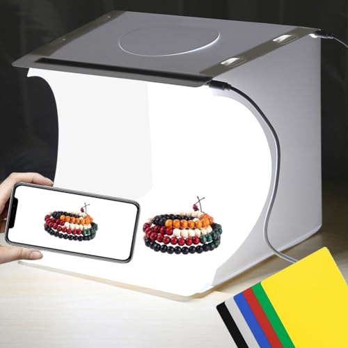 Photo Light Box 10  Portable Folding Photography Wt6d5